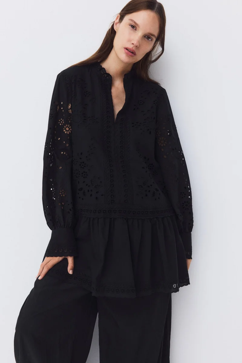 H&M MAMA Broderie anglaise dress