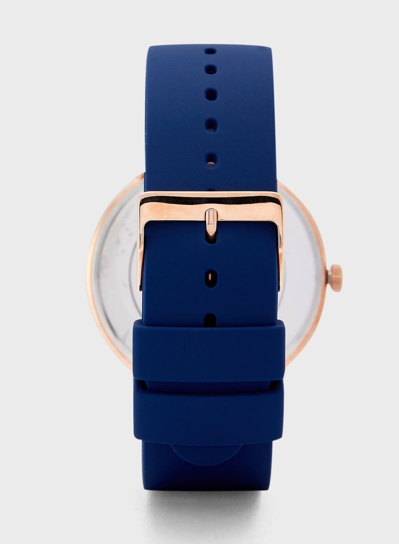 GUESS Supernova Round Analog Watch - Image 3