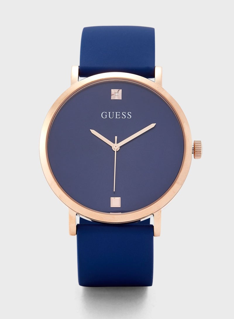GUESS Supernova Round Analog Watch - Image 1