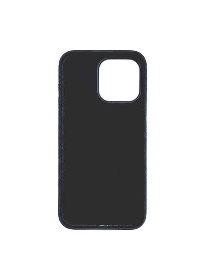 جراب Tech Woven (جلد نباتي) لهاتف iPhone 16 Pro Max، أسود - Image 2