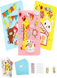 Excefore DIY Handmade Greeting Cards, 3pcs Card Making Kits for Teacher's Day, Mother's Day Birthday Cards as Gift for Mother Father Brother Sister  - Image 1