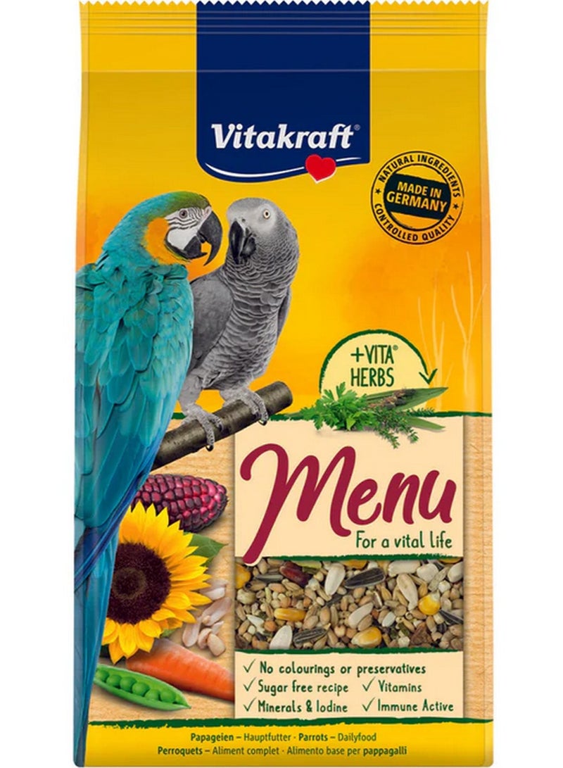 فيتاكرافت قائمة طعام بريميوم ببغاوات 1 كجم - Image 1