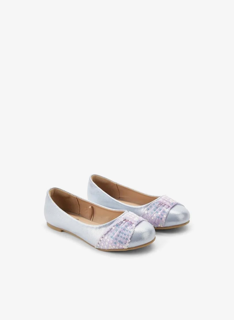 Little Missy PURPLE Girls Slip-On Ballerina Shoes for Women | Best Price UAE