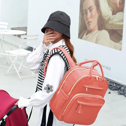 StarAndDaisy Baby Diaper Bag for Mothers/Mom Travel Maternity Backpack with Insulated Milk Bottle Pocket, Multi Compartments, Waterproof, Travel Friendly, Lightweight - Image 3