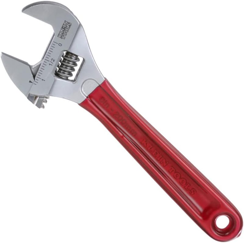 Klein Tools 8-Inch Adjustable Wrench - Image 1