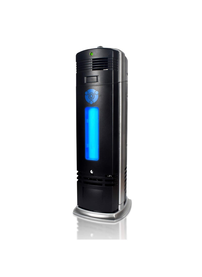OION Technologies B1000 Permanent Filter Ionic Air Purifier Pro Ionizer with UVC New Black