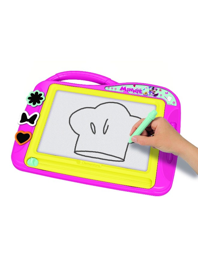 Clementoni Minnie Mouse Magnetic Drawing Board | Learn How to Draw and Write! Magnetic Educational Toy - Image 3