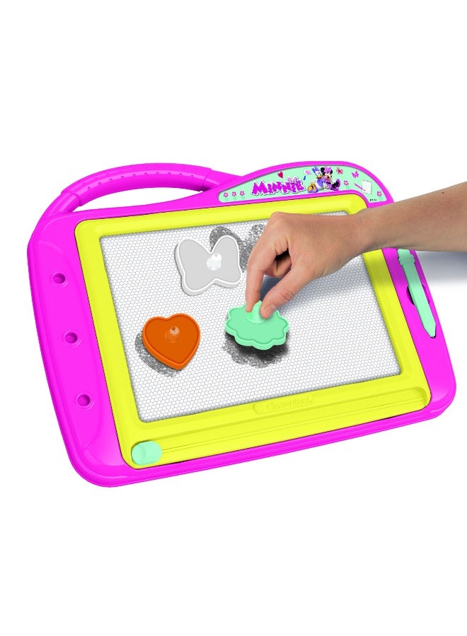 Clementoni Minnie Mouse Magnetic Drawing Board | Learn How to Draw and Write! Magnetic Educational Toy - Image 2