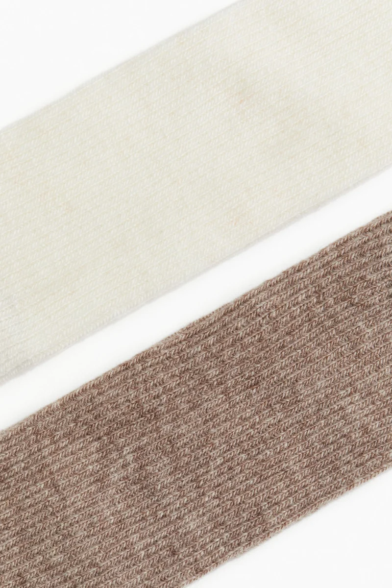 اتش اند ام جوارب بطول الركبة - عبوة من قطعتين