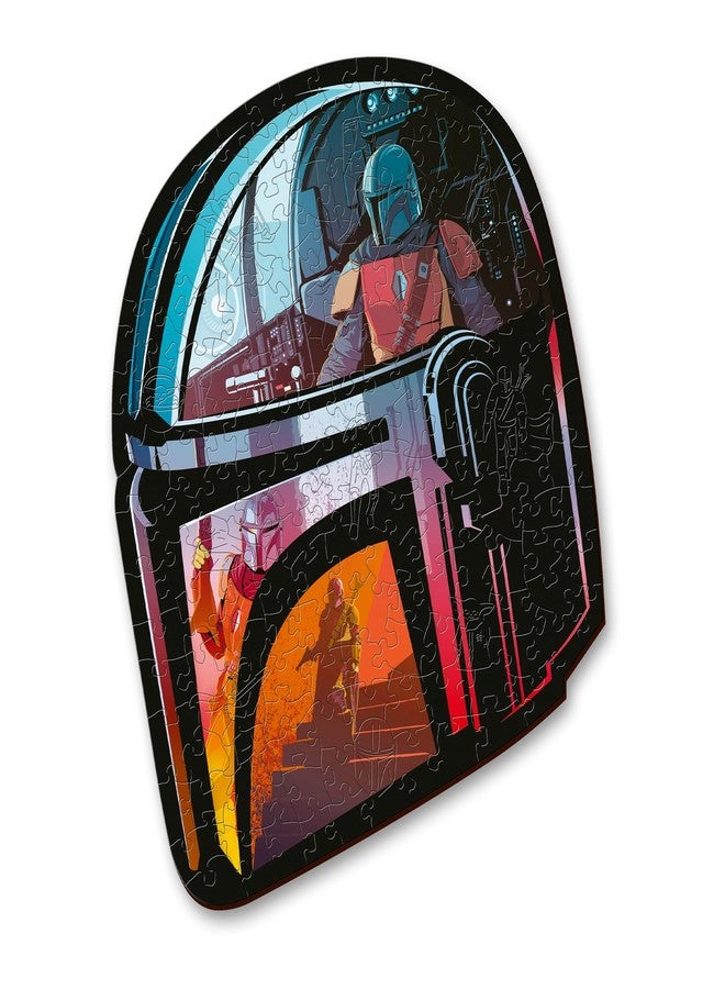 Trefl Star Wars The Mandalorian Wood Craft 160 Piece Jigsaw Puzzle Irregular Shapes, 10 Special Puzzles, Modern Premium Jigsaw, for Adults and Children from 14 Years Old - Image 2