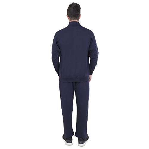 Matelco Men's Wool Tracksuit (AD07TS13_Navy_X-Large) - Image 4