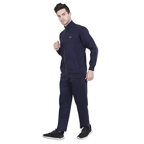 Matelco Men's Wool Tracksuit (AD07TS13_Navy_X-Large) - Image 2