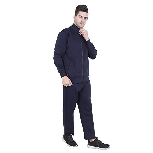 Matelco Men's Wool Tracksuit (AD07TS13_Navy_X-Large) - Image 3