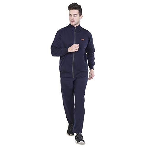 Matelco Men's Wool Tracksuit (AD07TS13_Navy_X-Large) - Image 1