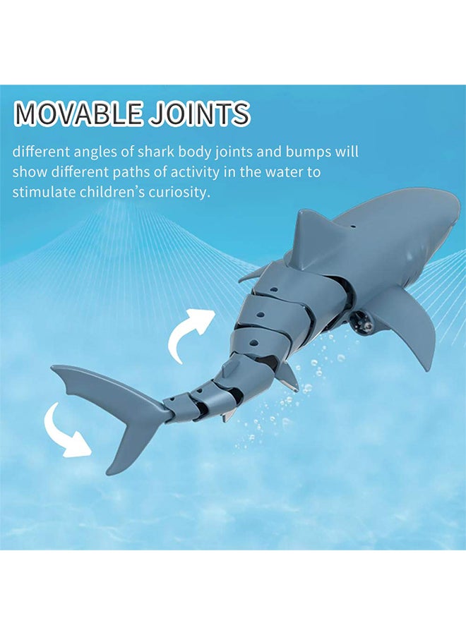 Mini Underwater Flexible Rich Detailing Swim Shark With Remote Control For Kids - Image 4