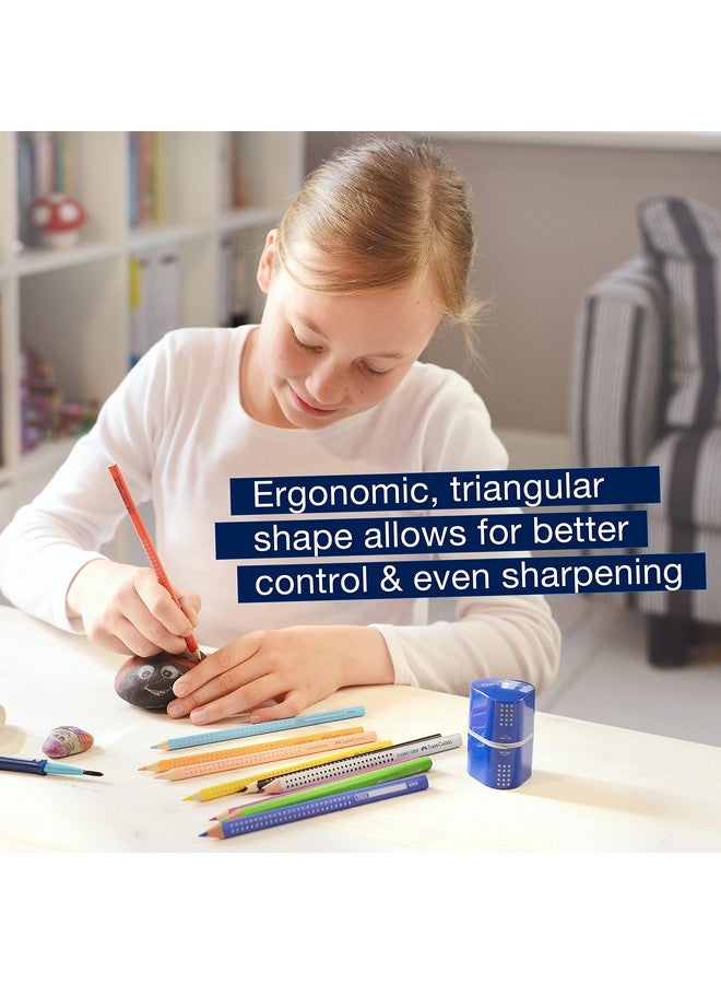 Faber-Castell Grip Trio Sharpener Arts and Crafts, Multi