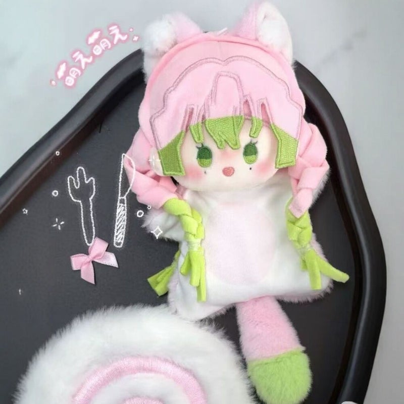 Demon Slayer 15cm Cotton Plush Doll with Bean Bag Body and Hanging Loop - Image 3