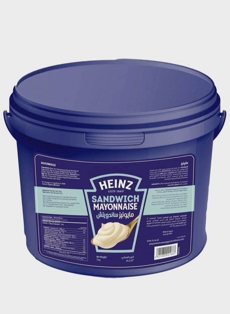 Heinz Sandwich Mayonnaise - 3kg - Image 1