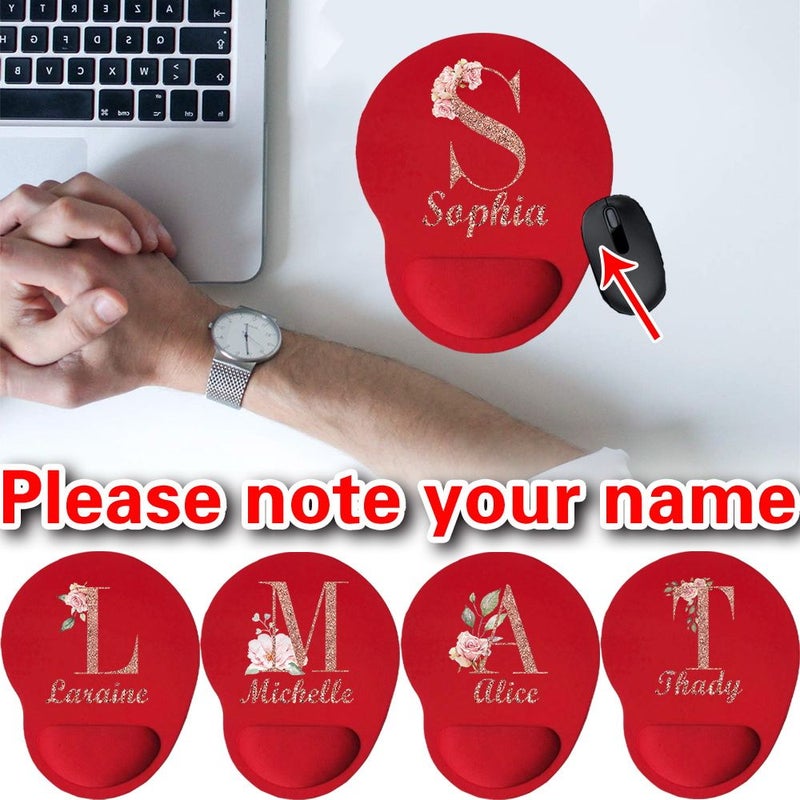 Custom Made Personalized Mouse Pad For Laptops With Comfortable Wrist Support Durable High Quality Material Gaming Office Use Style B - Image 1