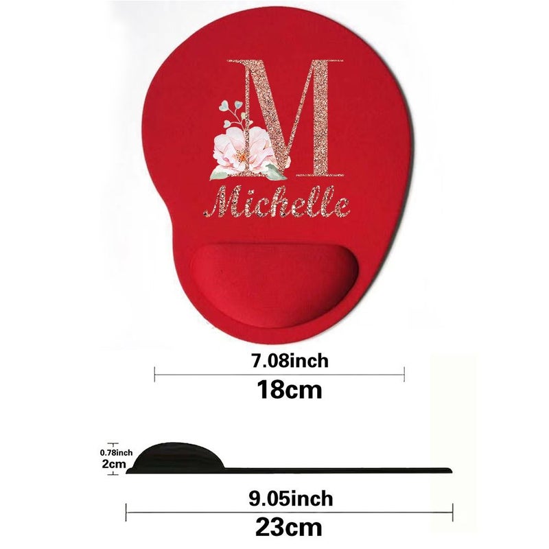Custom Made Personalized Mouse Pad For Laptops With Comfortable Wrist Support Durable High Quality Material Gaming Office Use Style B - Image 3