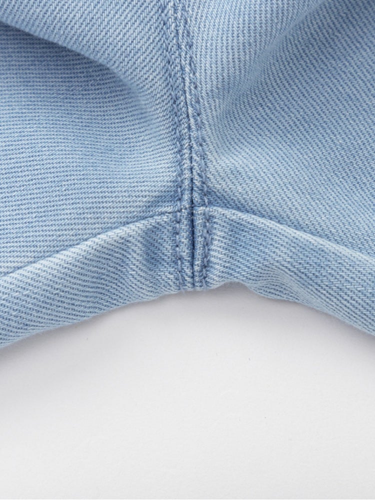 بالابالا بنطال جينز للمع رقعة للبنات - Image 5