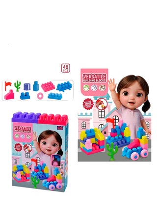 Soft Building Blocks for Toddlers, 48pcs Stacking Blocks for Kids Sensory Toys, Educational Sets for Children - pzsku/Z5B69EA3DA6419A4ED2CEZ/45/_/1736613471/399b4a13-7b61-45db-af98-3257d63ec2c0