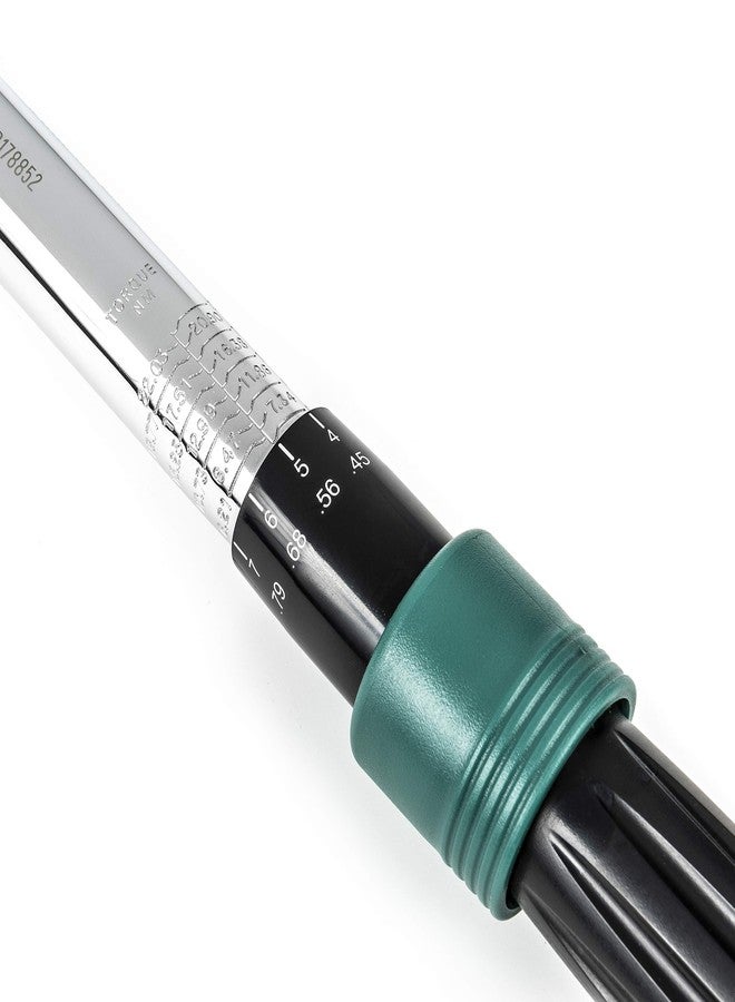 SATA 1/4" DrIve 40-200 in/lb, 4.0-22Nm Micro-Adjusting Torque Wrench - ST96231 - Image 5