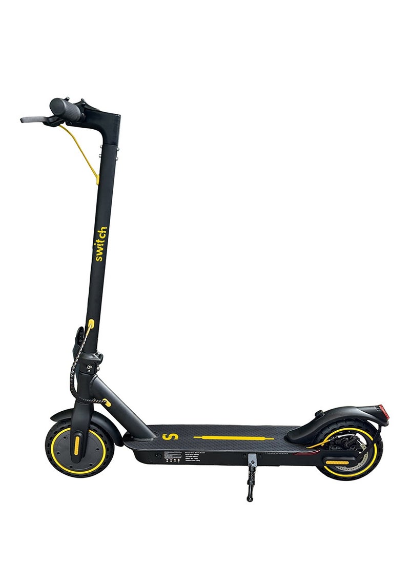 Switch - Es-C110 E-Scooter - 350W Motor, 20Km Range, 25Km/H Speed, Front & Rear Led Lights, Water-Resistant - Black - Image 1