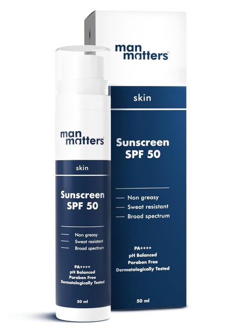 Probiotic Sunscreen 50ml - Sweat Resistant and Broad Spectrum Protection from UV A&B - enriched with Centella, Rice Water and Niacinamide - Non Greasy