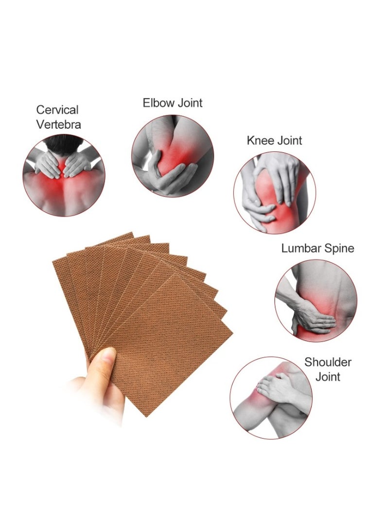 Sumifun Pain Relief Patches (8 Patches), Chinese Tiger Patch, Tiger Balm for All Parts of Body, Shoulder Pain, Back Pain, Knee Pain, Arthritis Pain, Bone Pain Relief Back Pain Patch, Targeted Pain Relief - Image 2