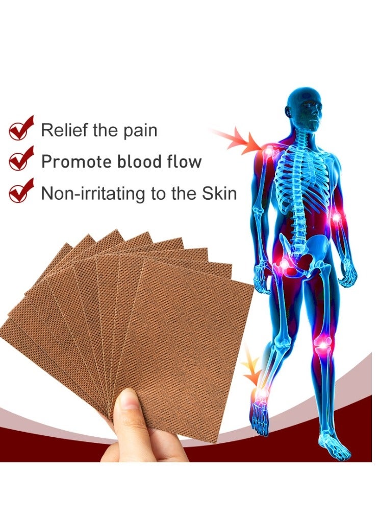 Sumifun Pain Relief Patches (8 Patches), Chinese Tiger Patch, Tiger Balm for All Parts of Body, Shoulder Pain, Back Pain, Knee Pain, Arthritis Pain, Bone Pain Relief Back Pain Patch, Targeted Pain Relief - Image 4