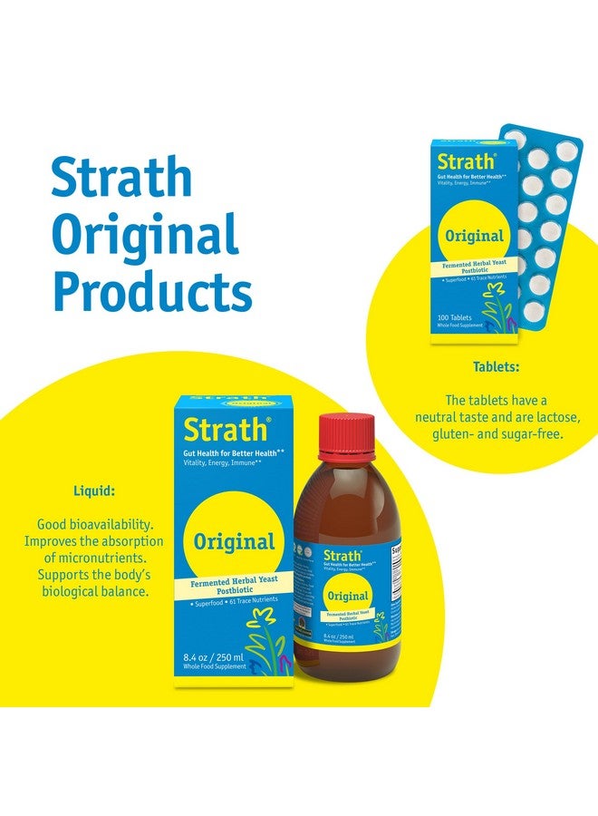 Bio-Strath Strath Nutritional Yeast Liquid Syrup 8.4 Oz - Vegetarian, Lactose Free, Additive Free - Digestive Support, Nutrient Absorption - Great Tasting Daily Supplement - Prebiotic and Postbiotic - 4 Pack - Image 5
