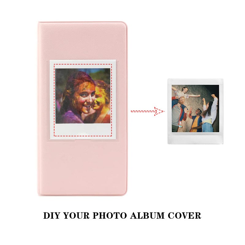 ألبوم Wogozan 64 جيوب لـ Fujifilm Instax Square Film Photo SQ1 SQ6 SQ10 SQ20 SP-3 Square Form Camera (Pink) - Image 2