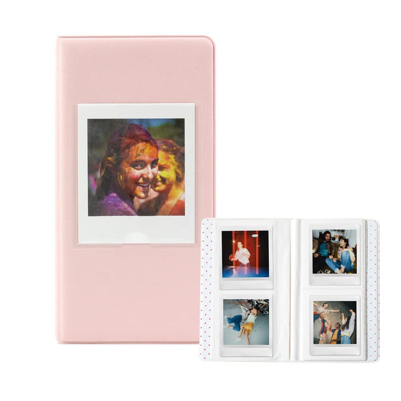 ألبوم Wogozan 64 جيوب لـ Fujifilm Instax Square Film Photo SQ1 SQ6 SQ10 SQ20 SP-3 Square Form Camera (Pink) - Image 1