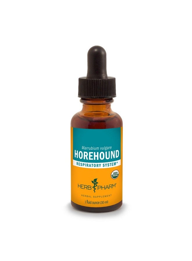 Herb Pharm Horehound Liquid Extract for Respiratory System Support - 1 Ounce