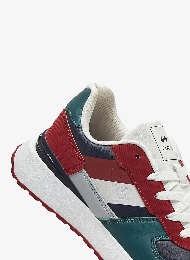 Campus  Men Cardo Motion Massage Lace-Up Sneakers-Navy for Men | Best Price UAE