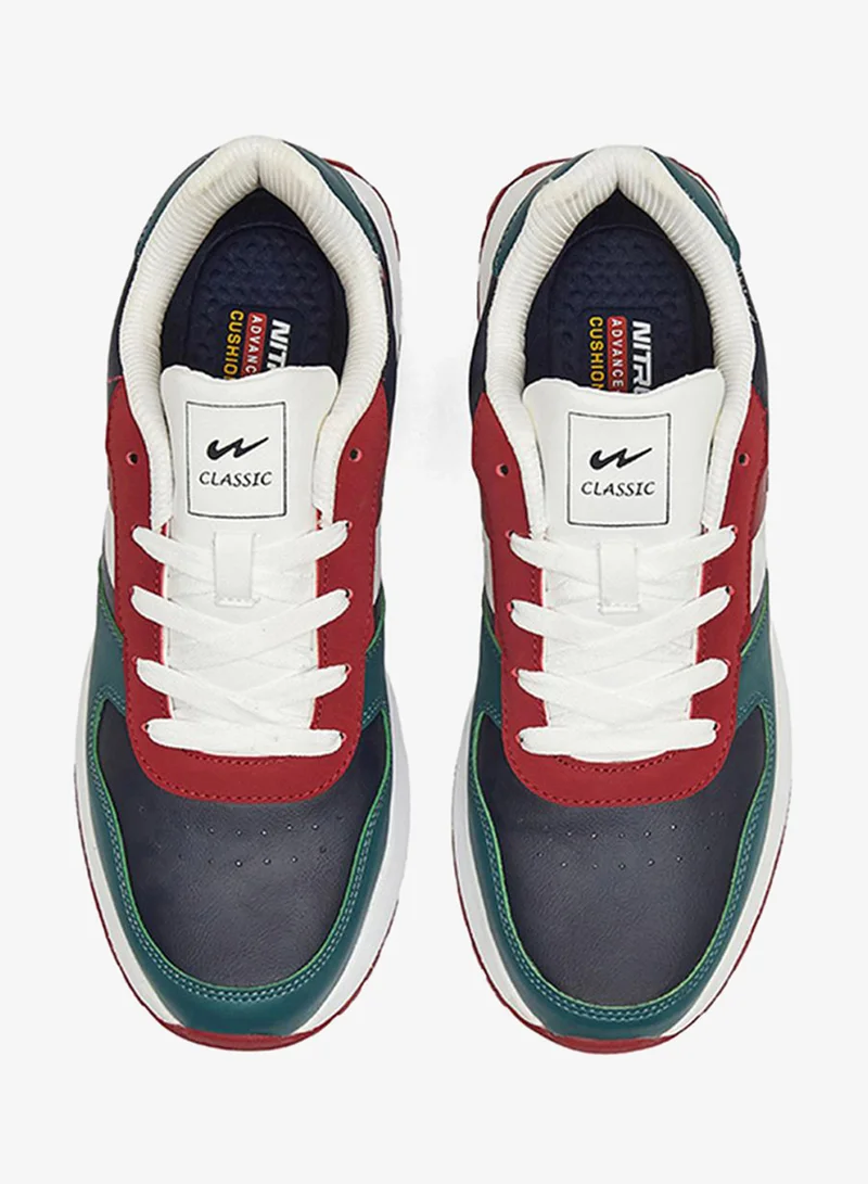 Campus  Men Cardo Motion Massage Lace-Up Sneakers-Navy for Men | Best Price UAE