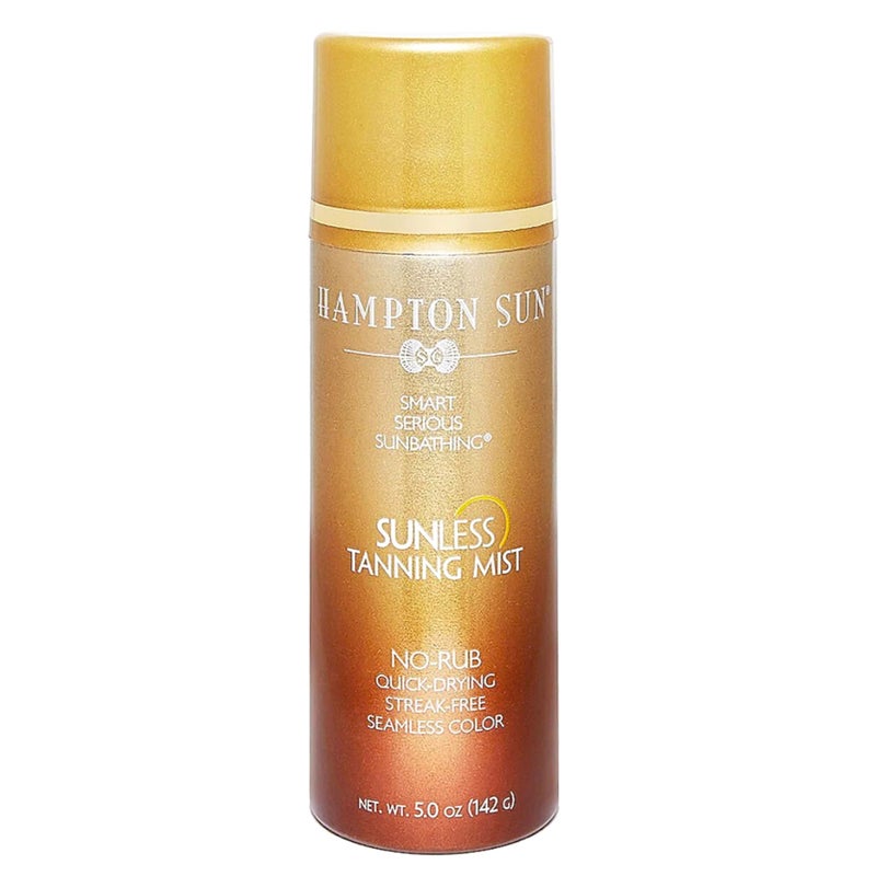 Hampton Sun Sunless Tanning Mist | Face + Body Self-Tanner | No-Rub + Mess-Free | Streak-Free, Long-Lasting, Natural-Looking Color| No Transfer Clear Mist | Quick-Dry | Award-Winning | All Skin Types - Image 1