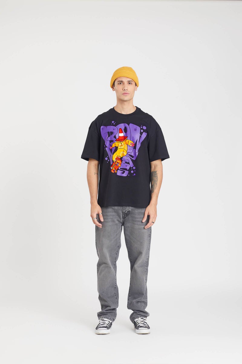 Bonkers Corner Signature Cone Man Oversized T-shirt - Image 4