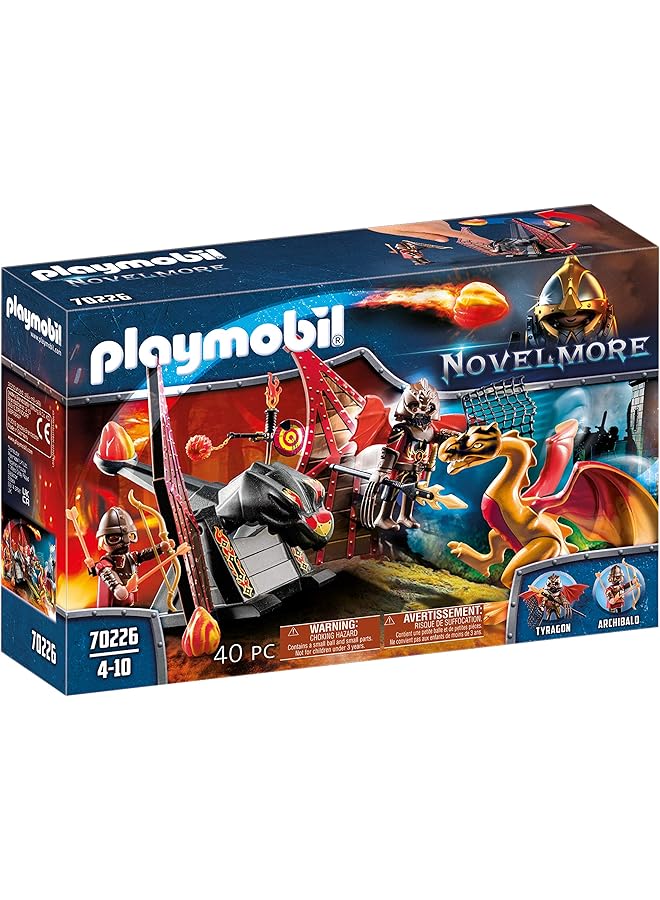 بلاي موبيل مجموعة لعب نوفيلمور بورنهام رايدرز لتدريب التنين الملونة مقاس واحد 70226 - Image 1