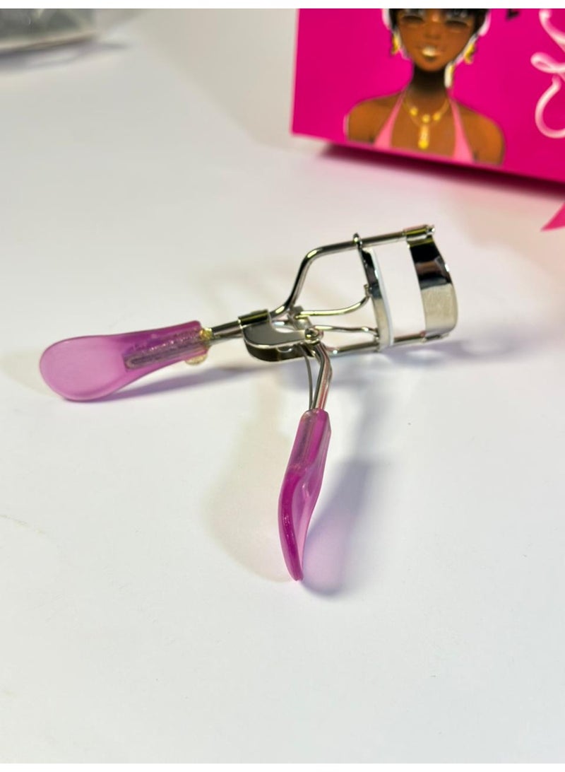 Eyelash Curler, Stainless Steel Curling Eyelash Curler,, Fashion Eyelash Curler (may vary color) 1PC - Image 1