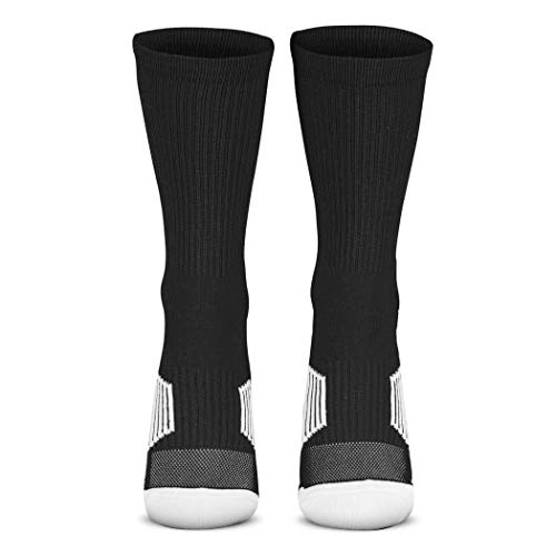 ChalkTalkSPORTS Custom Team Number Socks | Adult Athletic Performance Socks | Black | 22 - Image 3