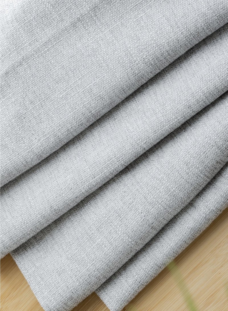 QBAID Blackout Curtain – 1 Piece | Natural Texture | Grommet, Hook & Back Tab Hanging Options - Image 3