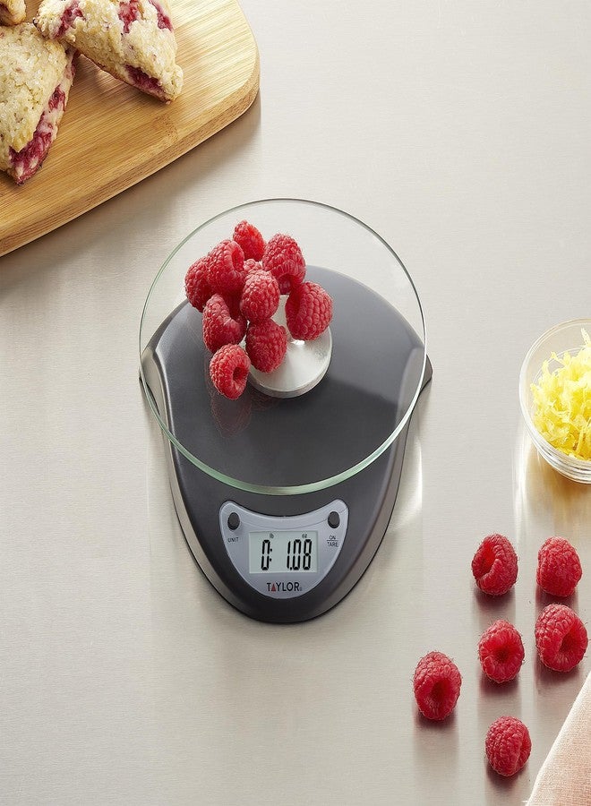 Taylor Precision Products Digital Kitchen Scale, 6.6 Pound Capacity, Black - Image 3
