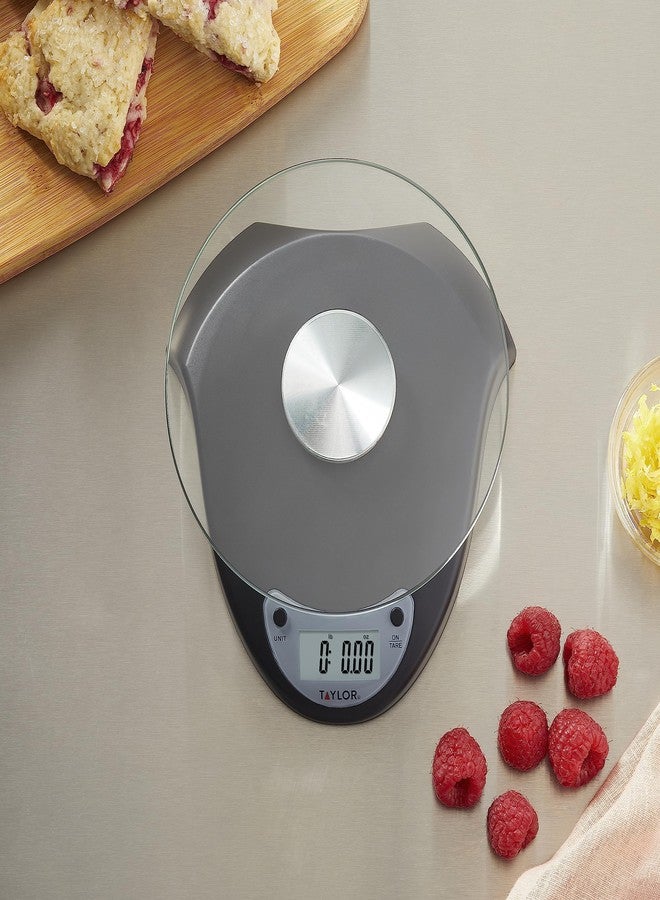 Taylor Precision Products Digital Kitchen Scale, 6.6 Pound Capacity, Black - Image 2