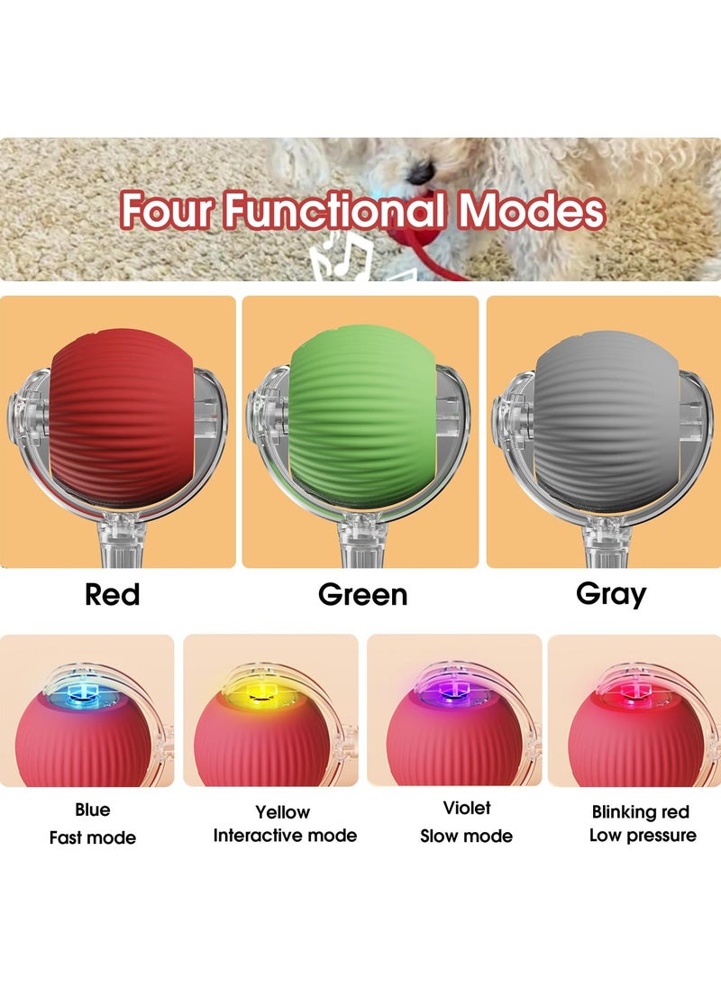 RTYY - Interactive Rolling Cat Toys Ball, Interactive Rolling Dog Ball, Motion Activate Rolling Pet Toys, Automatic Self Moving Dog/Cat for Indoor Cats Toys Fast Rolling on Carpet - Image 1