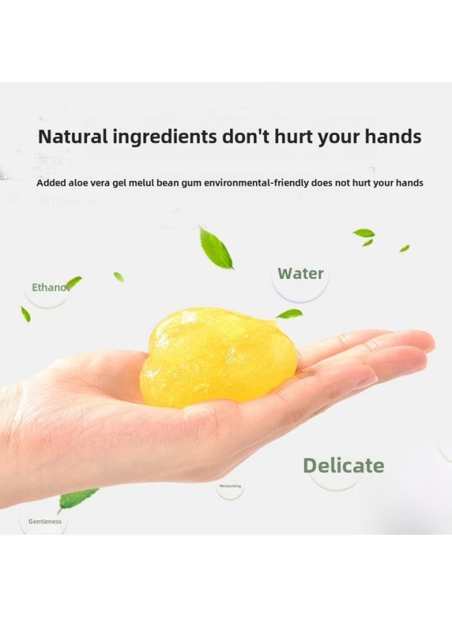 Car Interior Cleaning Soft Glue Household Keyboard Cleaning Artifact Multi-functional Gap Sticking Ash Dust Removal Magic Cleaning Mud-Color:75g Bag (random Color)  - Image 3