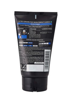GATSBY Cooling Face Wash - Perfect Clean, Contains Charcoal Powder, Deep Cleanses, Powered With 3X Scrub, 100Gm  - Image 2