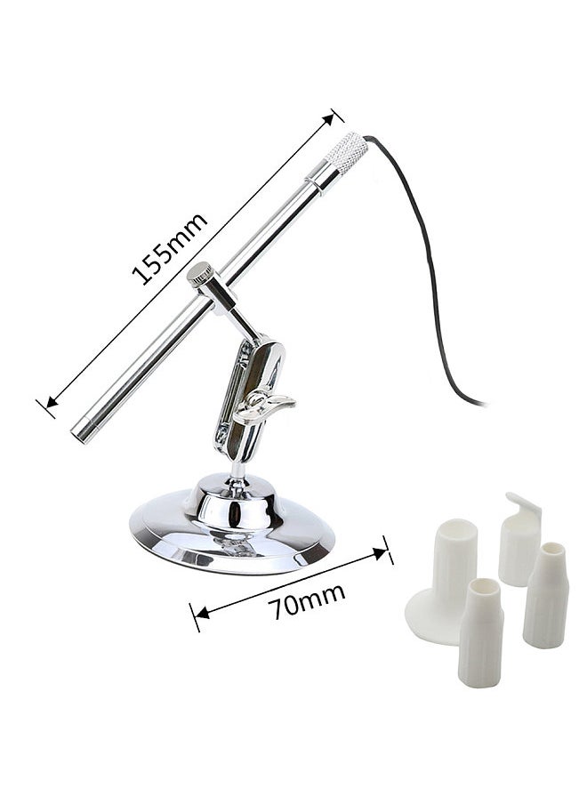 Portable Digital USB Microscope Inspection Magnifier IP67 Waterproof Camera Built-in 8 LED Lights with Advanced CMOS Sensor 10X-200X Magnification