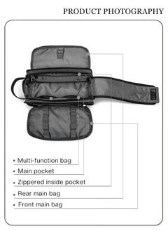 MIXDE Makeup Storage Bag Multifunctional Handbag Travel Portable Bag Toiletry Bag Coin Purse Comfortable and Portable  - Image 2